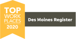 Top Workplaces 2020 - The Des Moines Register logo