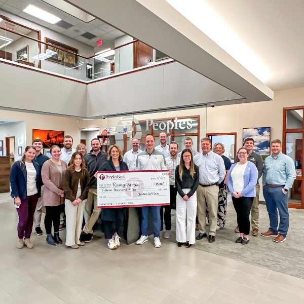 2025 Christmas For A Cause check to Rising Arrows