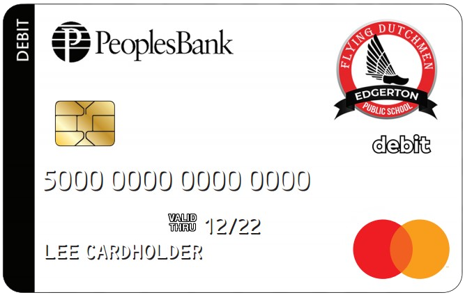 Edgerton debit card