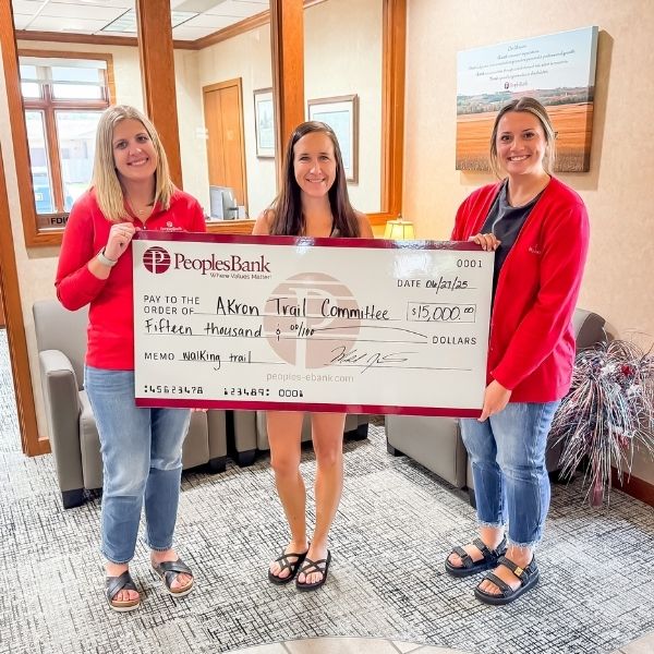 Kara Vander Hamm, Desirae Willms, and Kaberly Coyle