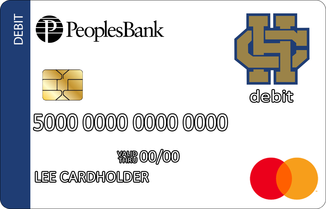 Heelan debit card