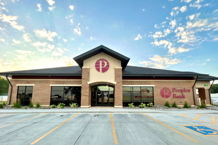 Peoples Bank in Hawarden, Iowa