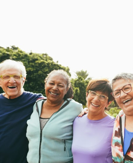 group of older people