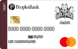 Western Christian debit card