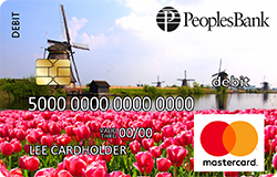 Tulips debit card