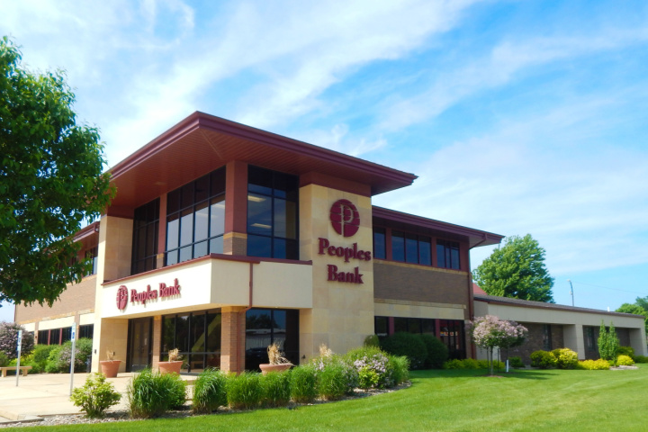 Peoples Bank in Rock Valley, Iowa