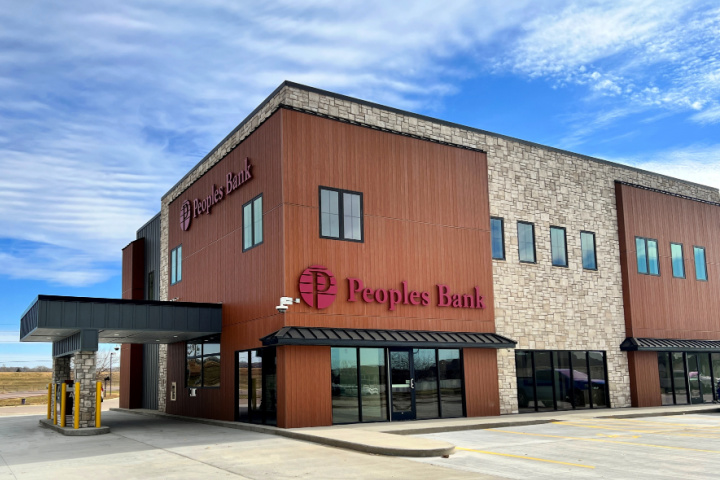 Peoples Bank in North Sioux City, South Dakota